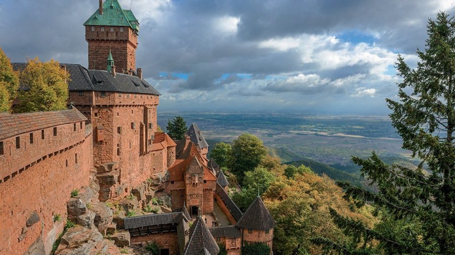 L’Alsace et les châteaux forts