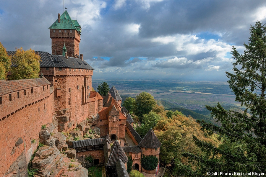 Château du Haut-Koenigsbourg, a family activity in Alsace